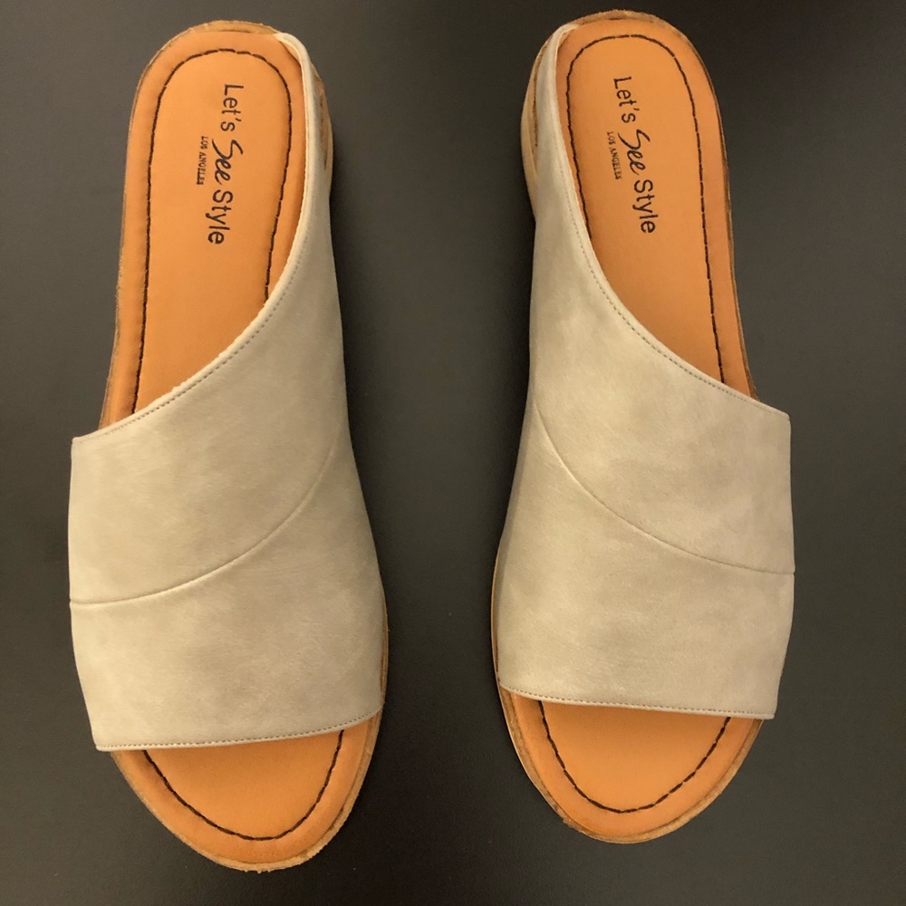 Grey sandal NEW! - Picture 2 of 5